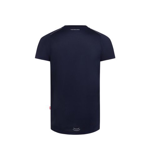 VL RHEA. Technick&eacute; tričko z materi&aacute;lu waffle (110 g/m&sup2;), vyroben&eacute; ze 100% recyklovan&eacute;ho polyesteru - N&aacute;mořnick&aacute; modr&aacute;