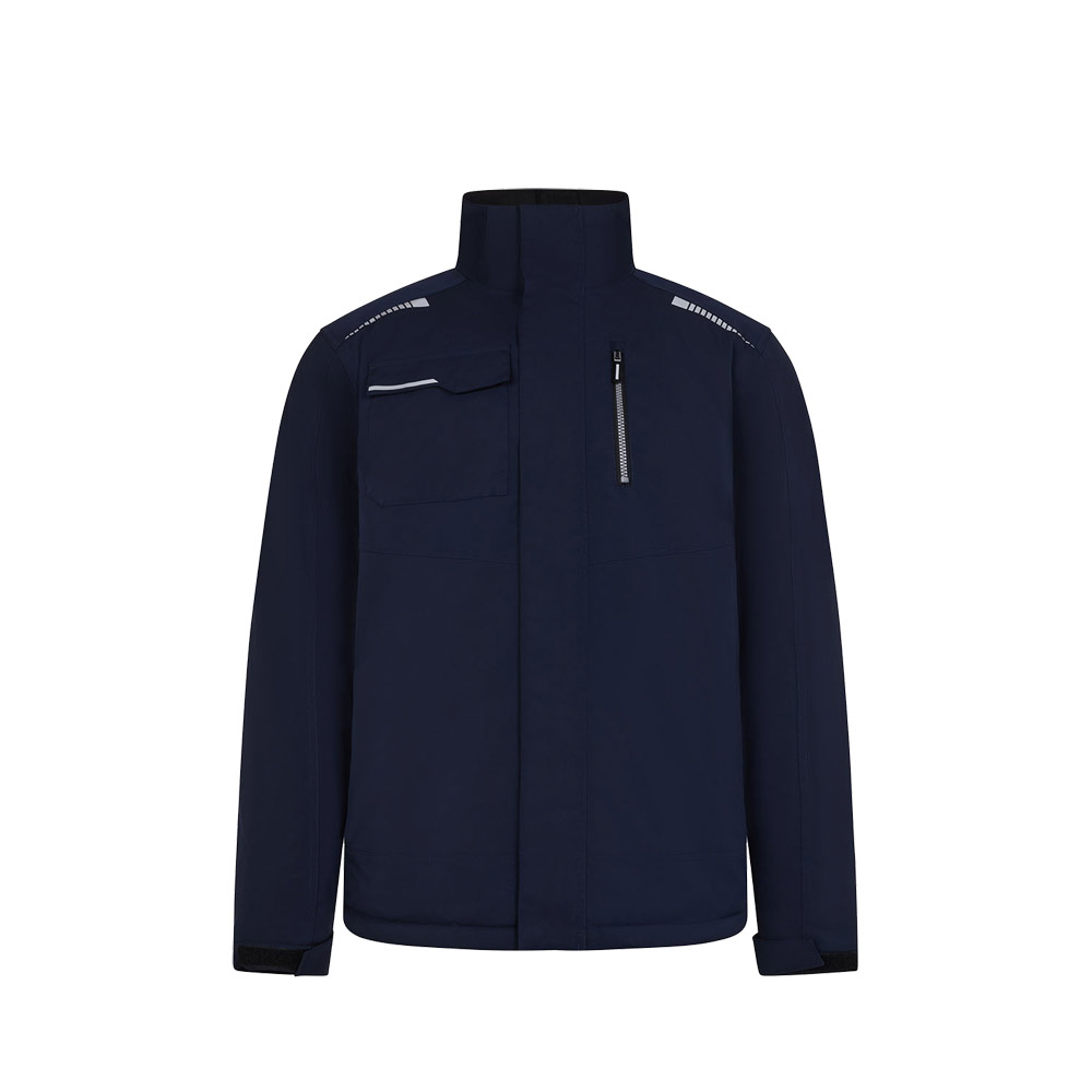 VL NYX. Giacca trapuntata (180 g/m²), realizzata in poliestere riciclato (50%) e poliestere (50%)