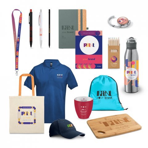 PRINT SHOWCASE. Mascotte sp&eacute;ciale marquage - Panach&eacute;