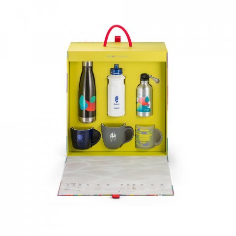 DRINKIT SHOWCASE. Marmotte de drinkware personnalis&eacute;e - Panach&eacute;