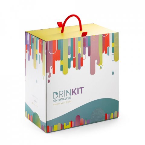 DRINKIT SHOWCASE. Marmotte de drinkware personnalis&eacute;e - Panach&eacute;