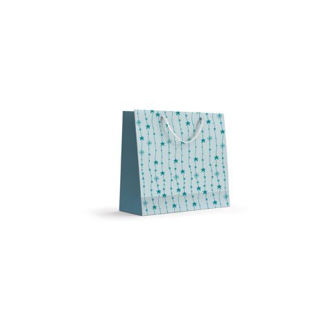 SMALL HORIZONTAL BAG. Sac en papier 100 % recycl&eacute; - 301 - Blanc