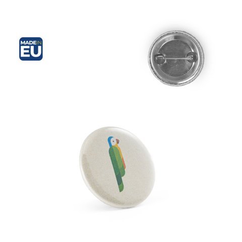 Button P'IN 1. Button P'IN 1. Knappen&aring;l badge