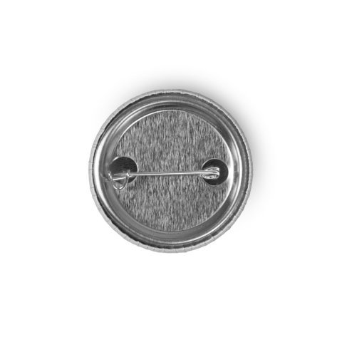 Button P'IN 3. Button P'IN 3. Pin redondo com alfinente - Cromado