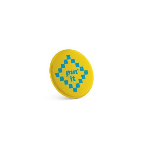 Button P'IN 3. Button P'IN 3. Pin redondo com alfinente - Cromado