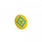 Button P'IN 3. Button P'IN 3. Pin redondo com alfinente - Cromado