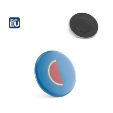 Button P'IN 5. Pin's rond avec fermeture magn&eacute;tique