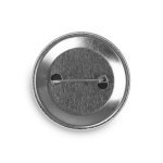 Button P'IN 9. Button P'IN 9. Insigna - Argintiu