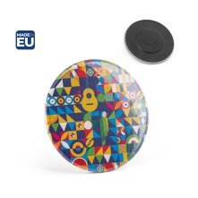Button P'IN 10. Pin's rond avec aimant
