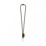 Lanyard NAUTIC Long (&Oslash; 7 mm). Erh&auml;ltlich in 12 Standardfarben und vollst&auml;ndig individualisierbar - Schwarz/Gelb