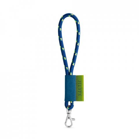 Lanyard NAUTIC Short (&Oslash; 7 mm). Dispon&iacute;vel em 12 cores standard e totalmente personaliz&aacute;vel - Azul