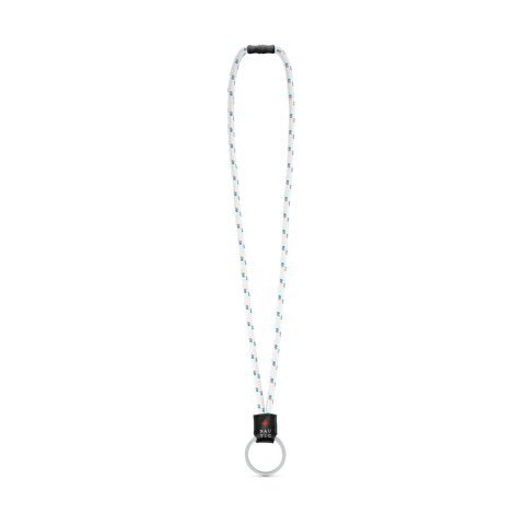 Lanyard NAUTIC Long (&Oslash; 7 mm). Verkrijgbaar in 96 Pantone&reg;-kleuren en volledig naar wens aan te passen - 301 - Wit