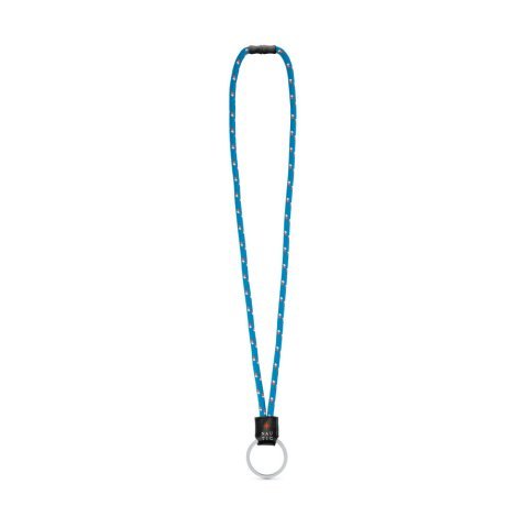 Lanyard NAUTIC Long (&Oslash; 7 mm). Verkrijgbaar in 96 Pantone&reg;-kleuren en volledig naar wens aan te passen - 304 - Licht blauw