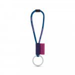Lanyard TUBE JACQUARD Short (&Oslash; 7 mm). Dispon&iacute;vel em 96 cores Pantone&reg; e totalmente personaliz&aacute;vel - Sortido