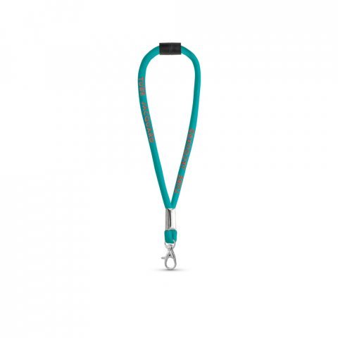 Lanyard TUBE JACQUARD Short (&Oslash; 7 mm). Dispon&iacute;vel em 96 cores Pantone&reg; e totalmente personaliz&aacute;vel - Sortido