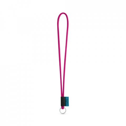 Lanyard TUBE Long (&Oslash; 7 mm). Dispon&iacute;vel em 17 cores standard e totalmente personaliz&aacute;vel - Rosa