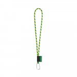 Lanyard TUBE Long (&Oslash; 7 mm). Dispon&iacute;vel em 17 cores standard e totalmente personaliz&aacute;vel - Amarelo/Verde