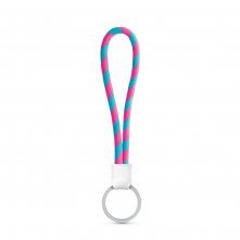 Lanyard TUBE Short (&Oslash; 7 mm). Dostępna w 17 standardowych kolorach i w pełni personalizowana