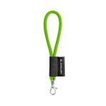 SET Lanyard TUBE Short (&Oslash; 7 mm) with Hook Trigger Snap 9 mm - 308 - Light green