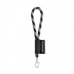 SET Lanyard TUBE Short (&Oslash; 7 mm) with Hook Trigger Snap 9 mm