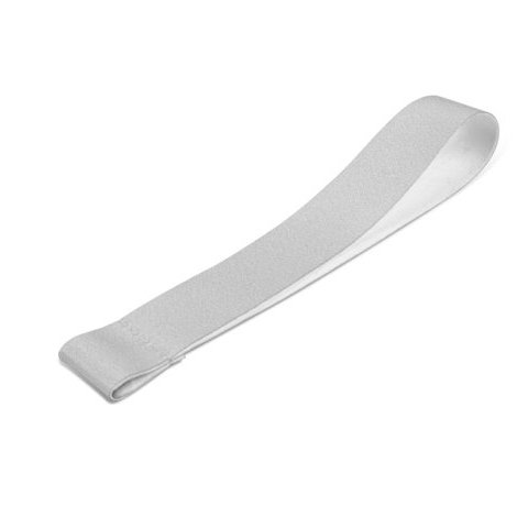 Șnur SUBLIMARE Scurt I (20 mm) fabricat din poliester reciclat (100% rPET), sublimare pe o singură față și complet personalizabil - 301 - Alb