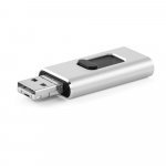 . Pamięć USB 4 w 1, o pojemności do 32 GB - Satynowy srebrny