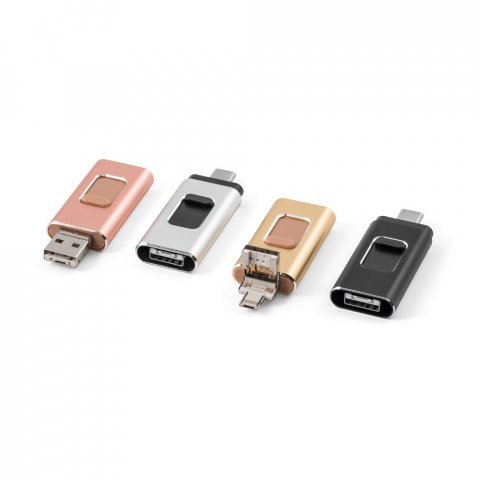 . Pamięć USB 4 w 1, o pojemności do 32 GB