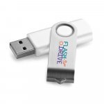 . USB Stick bis zu 32GB mit Polybeutel - 301 - Wei&szlig;