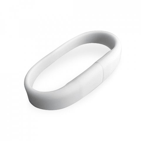 . Гривна USB флаш устройство до 32GB - 301 - бял