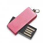 . UDP aluminum flash drive up to 32GB with coloured clip - 312 - Pink