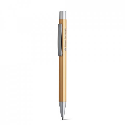 LEA. Химикалка от алуминий - Сатенено злато