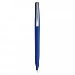 AROMA. Kuličkov&eacute; pero ABS s otočn&yacute;m mechanismem - Kr&aacute;lovsk&aacute; modr&aacute;