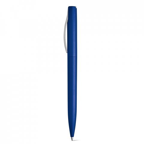 AROMA. Kuličkov&eacute; pero ABS s otočn&yacute;m mechanismem - Kr&aacute;lovsk&aacute; modr&aacute;