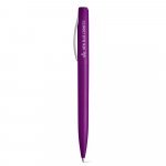 AROMA. Kuličkov&eacute; pero ABS s otočn&yacute;m mechanismem - Tmavě růžov&aacute;