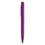 AROMA. Kuličkov&eacute; pero ABS s otočn&yacute;m mechanismem - Tmavě růžov&aacute;