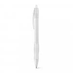 SLIM BK. Неплъзгаща се химикалка от ABS - бял