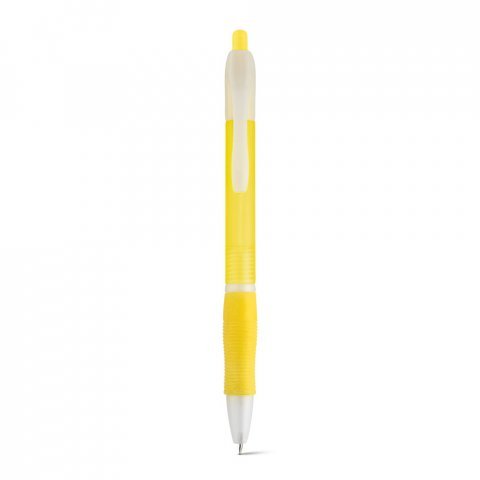 SLIM BK. Неплъзгаща се химикалка от ABS - жълт