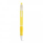 SLIM BK. Неплъзгаща се химикалка от ABS - жълт