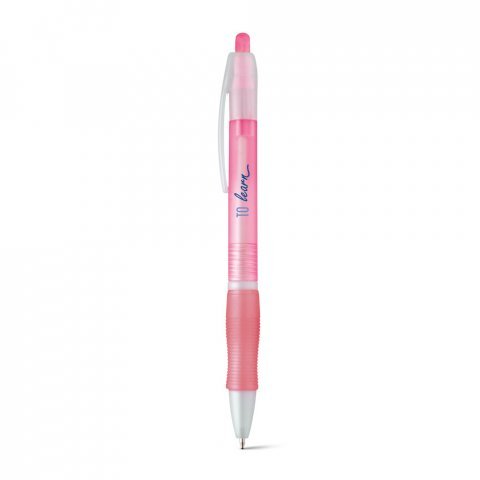 SLIM BK. Неплъзгаща се химикалка от ABS - Светло розово