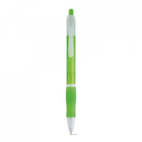 SLIM BK. Неплъзгаща се химикалка от ABS - Светло зелено