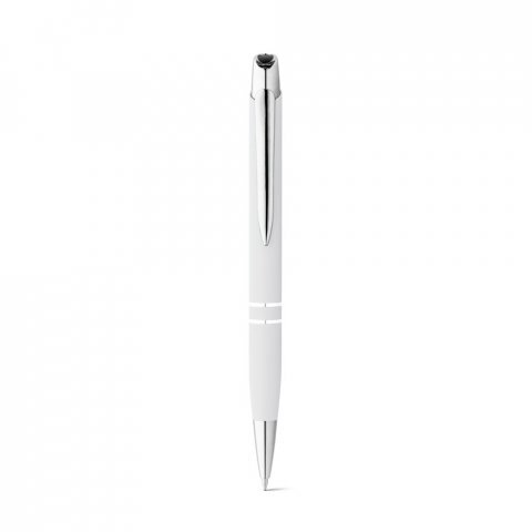 MARIETA SOFT. Химикалка от алуминий - бял