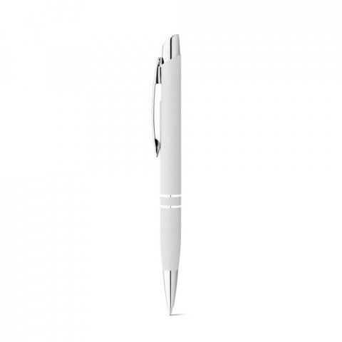 MARIETA SOFT. Химикалка от алуминий - бял