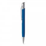 OLAF SOFT. Алуминиева химикалка с гумено покритие - Син