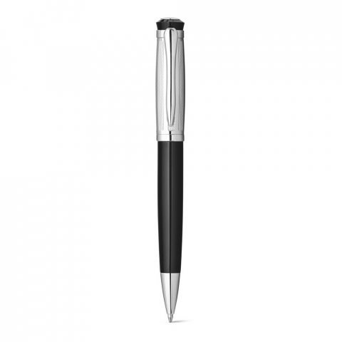 ORLANDO. Sada kovov&eacute;ho kuličkov&eacute;ho pera a rolleru s klipem - Stř&iacute;brn&aacute;