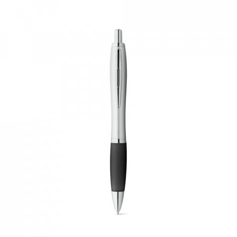 SWING. Химикалка от ABS с алуминиева клипс - черно