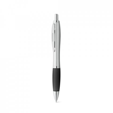 SWING. Химикалка от ABS с алуминиева клипс - черно