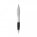 SWING. Химикалка от ABS с алуминиева клипс - черно