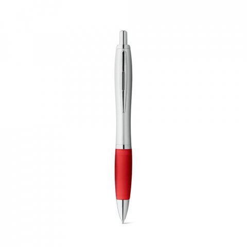 SWING. Химикалка от ABS с алуминиева клипс - червен