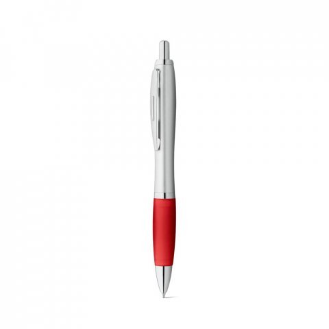 SWING. Химикалка от ABS с алуминиева клипс - червен