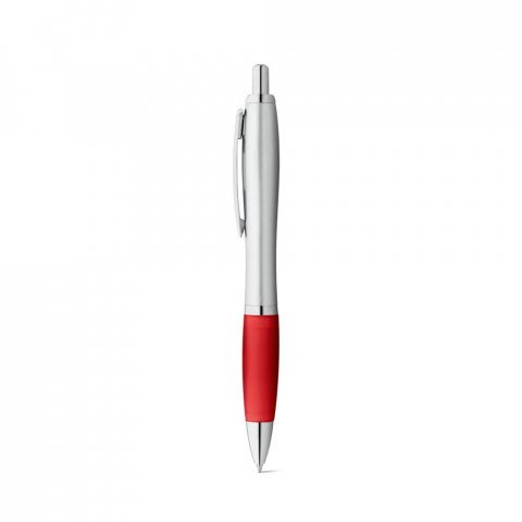 SWING. Химикалка от ABS с алуминиева клипс - червен